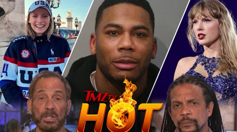 TMZ TV Hot Takes: Taylor Swift Terrorism Plot, Nelly Arrest, Katie Ledecky