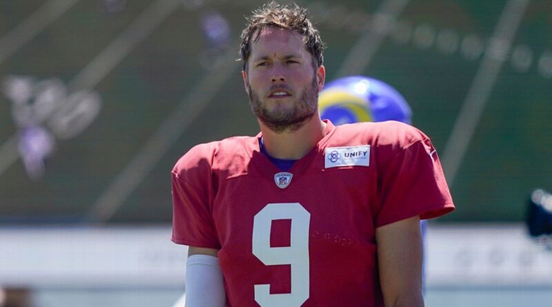 Rams QB Stafford (hamstring) leaves practice