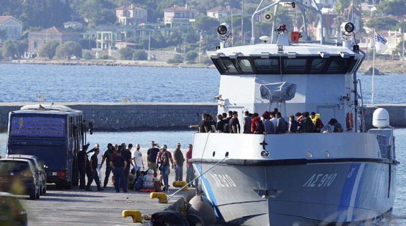 Greek authorities detain migrants on the southern island of Crete as smugglers seek new routes