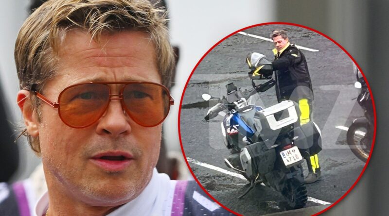 Brad Pitt Motorcycle Touring Iceland, Pax’s Accident Fresh in His Mind