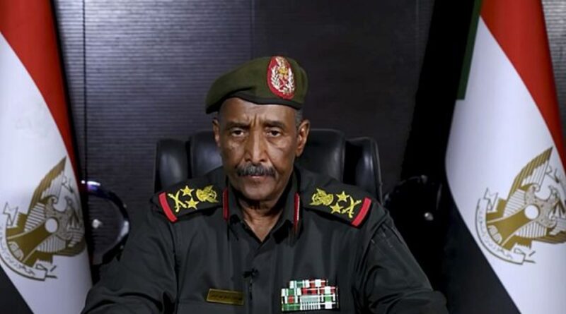 Sudan’s top military leader visits site of collapsed dam