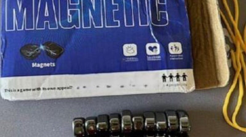 Consumers should immediately stop using this magnetic game due to ingestion risks, agency warns