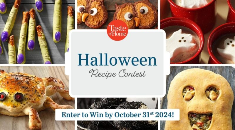 Halloween Recipe Contest Announcement