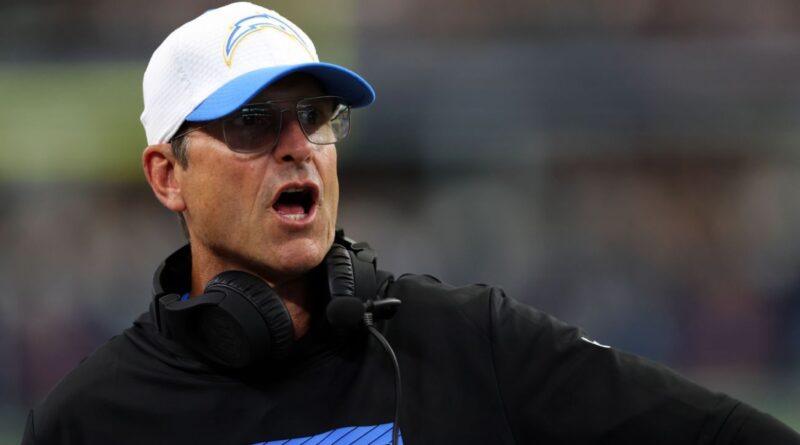 Jim Harbaugh is trying to change the Chargers’ losing culture –