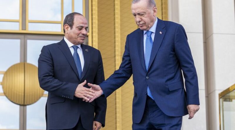 Egypt’s president in Turkey as relations between two countries thaw