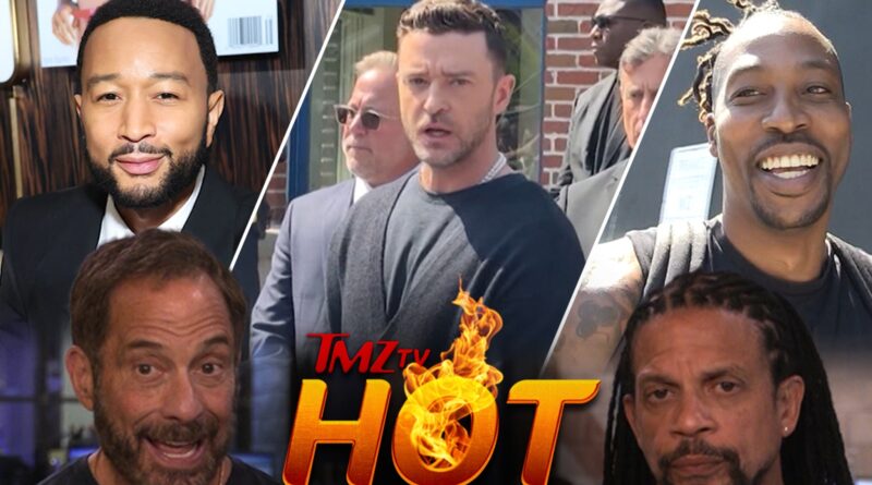 TMZ TV Hot Takes: Justin Timberlake, John Legend, Dwight Howard