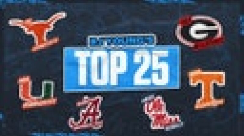 2024 college football rankings: Georgia, Texas on top; Illinois enters top 25