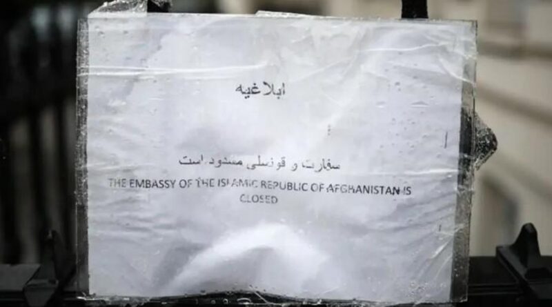 Afghan embassy in London closes after Taliban govt cuts ties