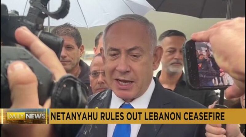 Lebanon ceasefire prospects dwindle as Netanyahu arrives in New York