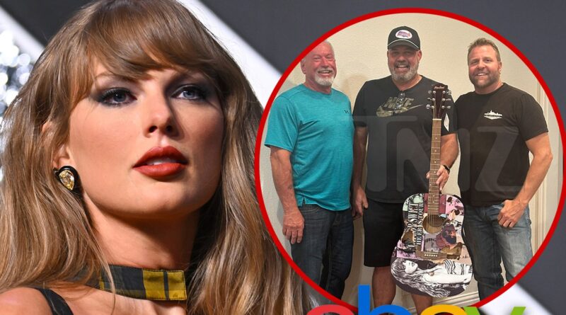 Taylor Swift Smashed Guitar For Sale on eBay