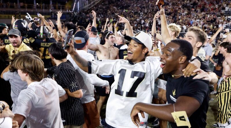 Best of Week 6: How Vandy shocked the world, trolled Alabama and shook up the CFB universe