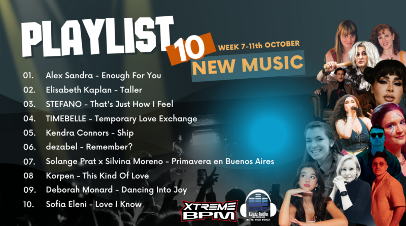 10 Songs that are a Must add to your Playlist Week of 7-11th October