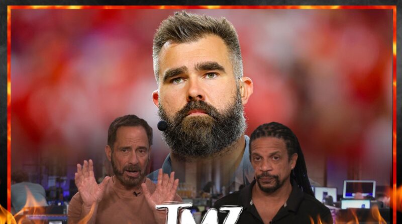 TMZ TV Hot Take: Jason Kelce Uses Homophobic Slur In Rage