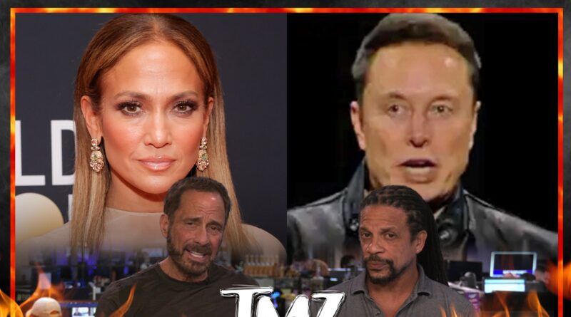 TMZ TV Hot Take: Elon Musk Rips Jennifer Lopez Over Diddy