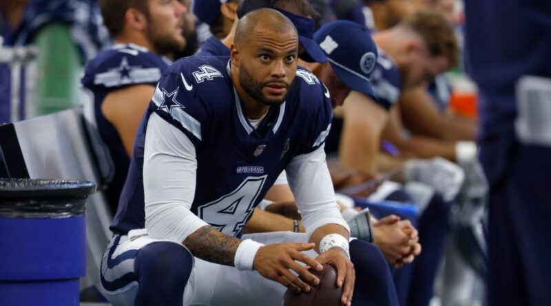 Cowboys to place Dak on IR for hamstring injury