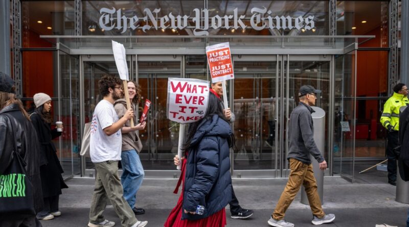 New York Times Tech Guild Ends Strike Without a Deal