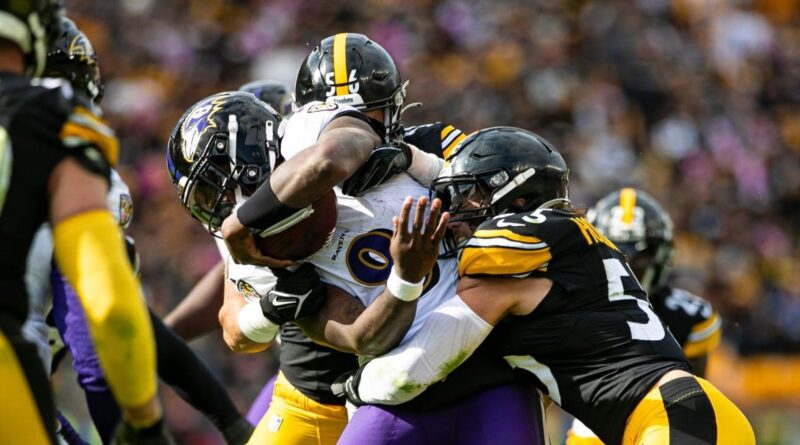 Lamar at a loss to explain woes against Steelers