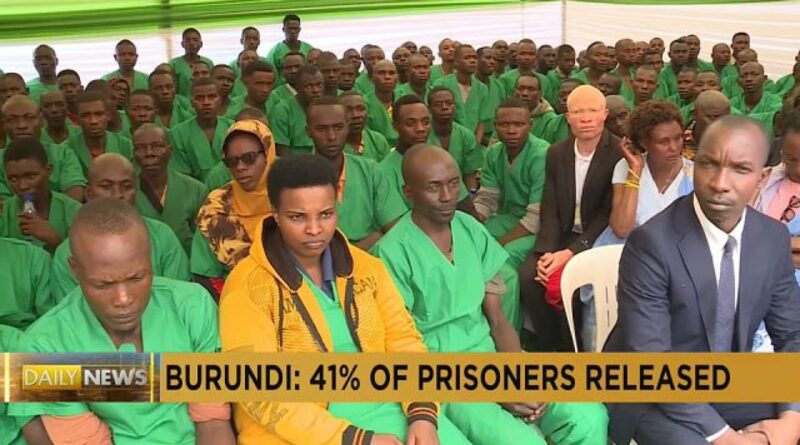 Detainees released in Burundi as part of effort to reduce overcrowding in prisons