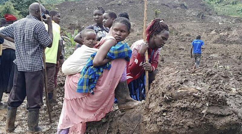 Death toll in Uganda landslides rises to 20 as search continues