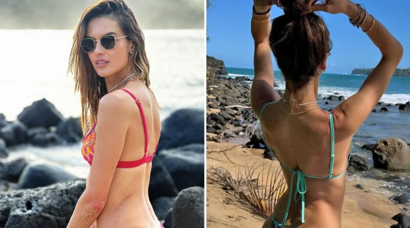 Alessandra Ambrosio’s Hawaii Holiday Hot Shots