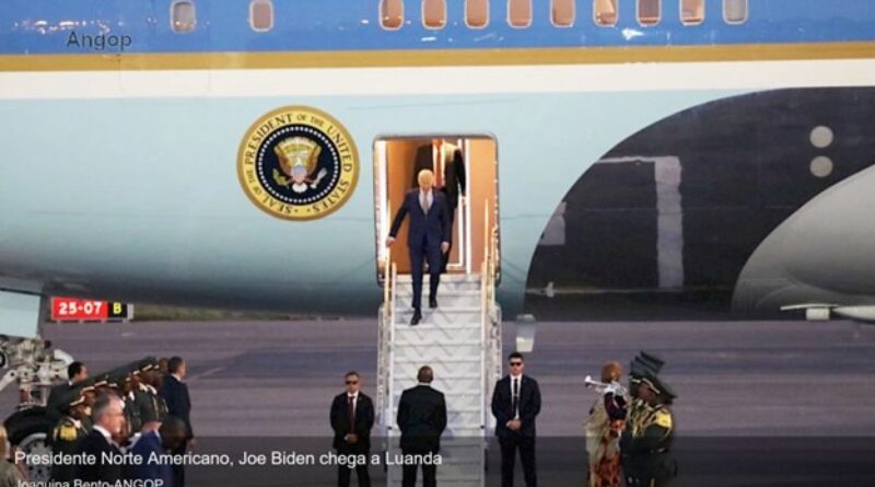 Angola: President Joe Biden Arrives in Angola