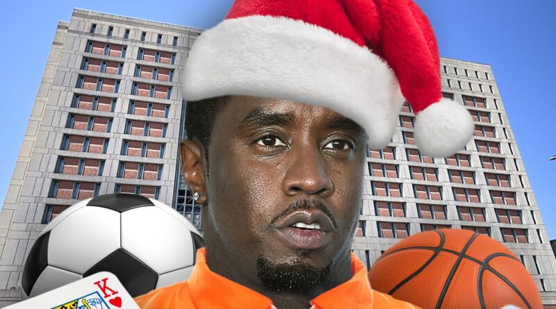 Diddy’s First Christmas Behind Bars Features Sports, Games, Holiday Meal