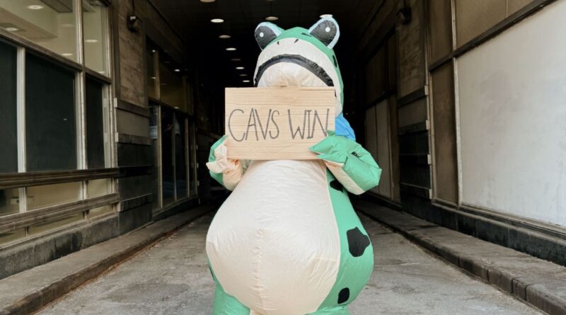 Ribbit and roll: A viral mascot fuels the Cleveland Cavaliers