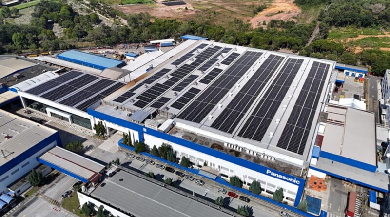 Panasonic’s largest solar array installed in Malaysia