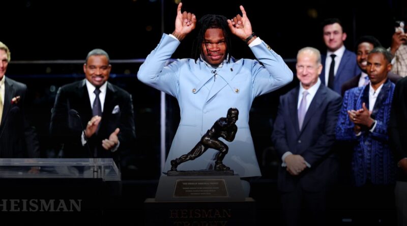 Two-way star Hunter takes home Heisman Trophy