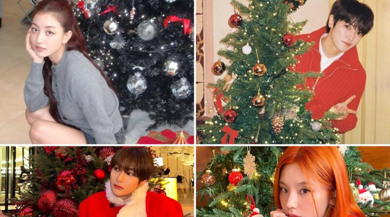 K-Pop Idols Celebrate Holidays With Cheerful Snaps!