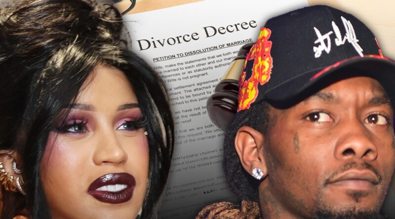 Cardi B Demands Offset Sign Divorce Papers After He Lectures Her