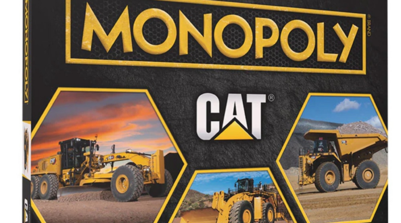 11th Day of Construction Gifts: A Caterpillar Version of “Monopoly” Board Game