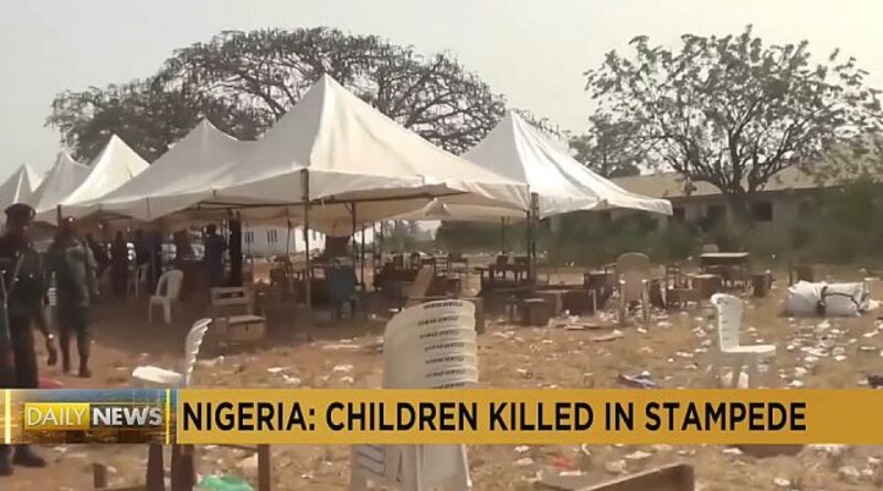 Deadly crush at Christmas funfair in Nigeria leaves 35 children dead