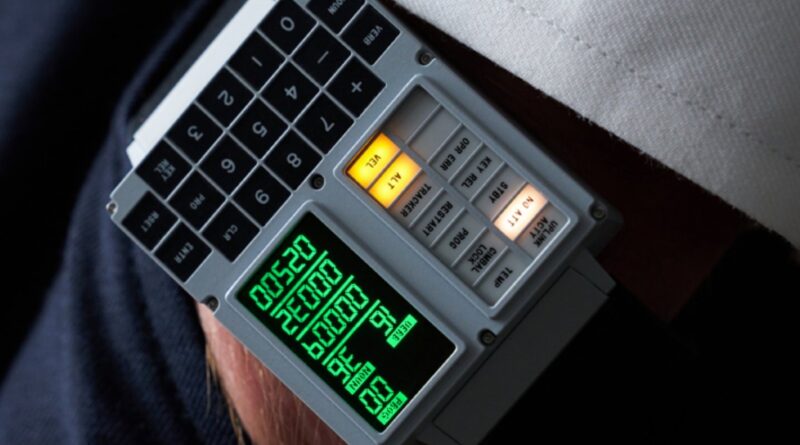 Apollo Landing Keypad Shrunken Into World’s Coolest Calculator Watch