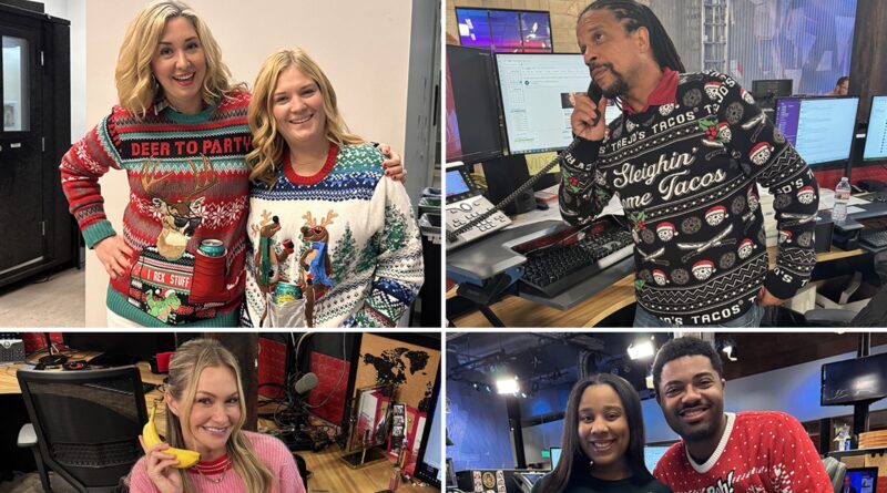 TMZ Staff 2024, Holiday Sweaters That Sleigh