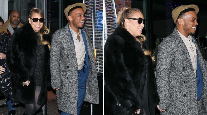 Mariah Carey Continues to Fuel Dating Rumors with Anderson .Paak, Hold Hands in Aspen