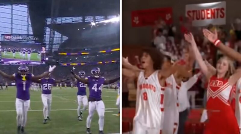 Vikings Celebrate Turnover W/ ‘High School Musical’ Dance, Efron & Hudgens Approve