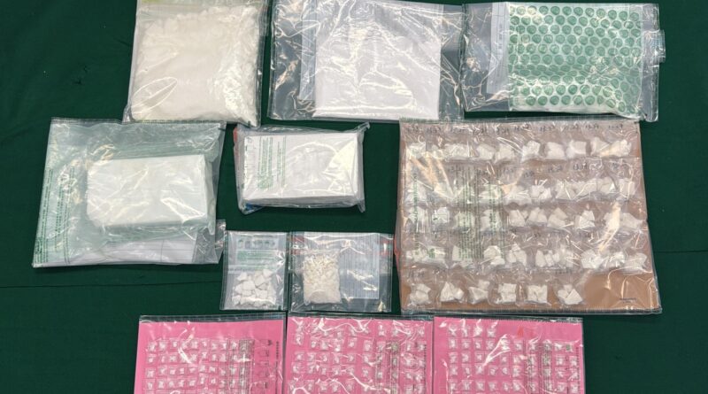 Hong Kong Customs seizes suspected dangerous drugs worth about $3.7 million (with photo)