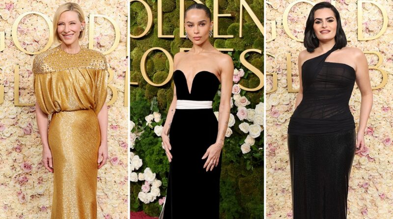 Stars Shine Brighter Than Gold on 2025 Golden Globes Red Carpet