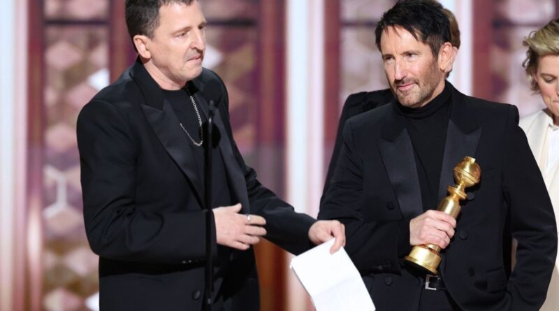 Trent Reznor & Atticus Ross Win Best Original Score Golden Globe for ‘Challengers’