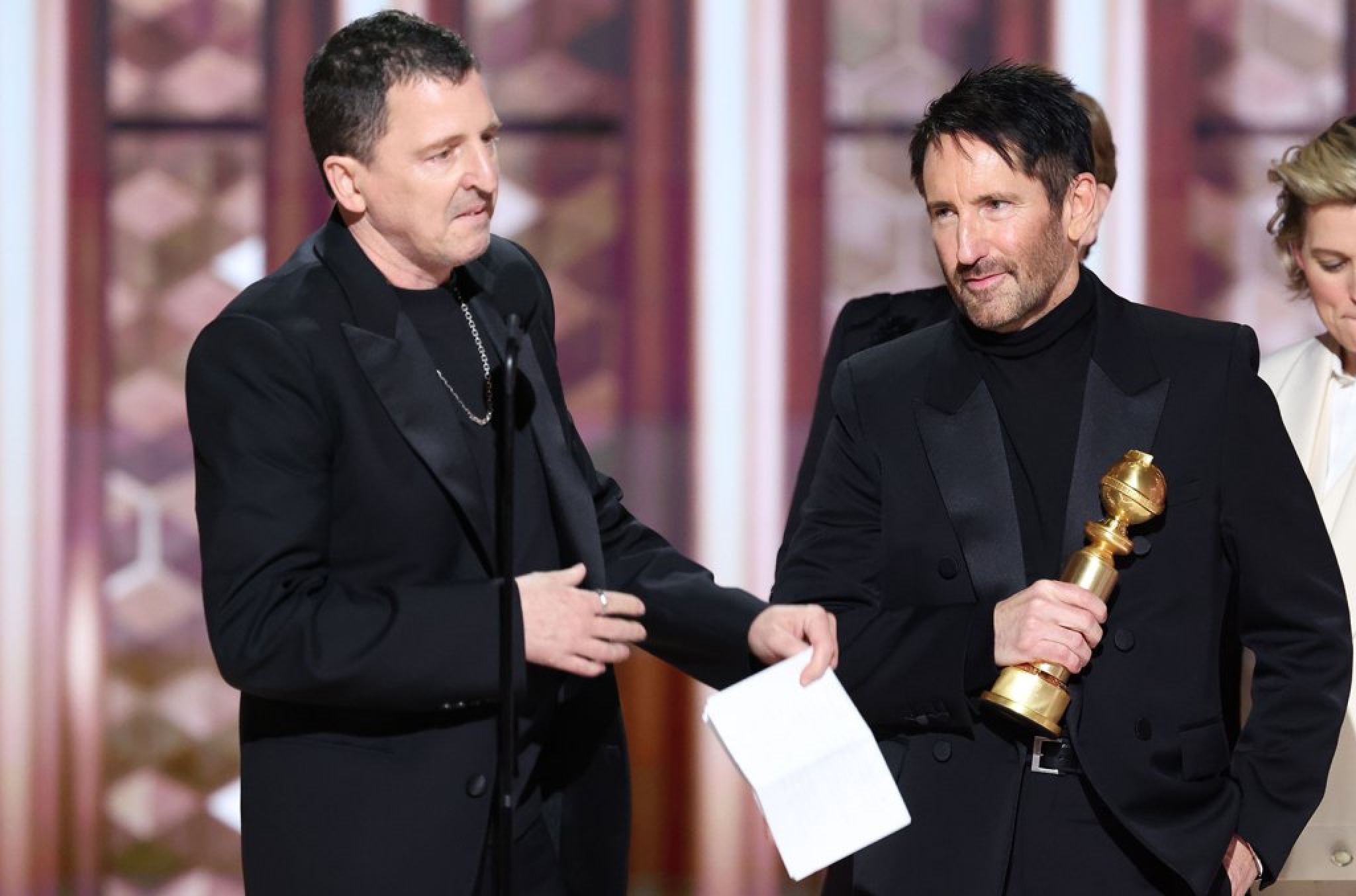 Trent Reznor & Atticus Ross Win Best Original Score Golden Globe for ‘Challengers’ Trent Reznor & Atticus Ross Win Best Original Score Golden Globe for ‘Challengers’