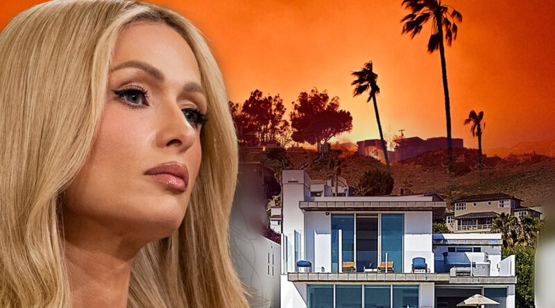 Paris Hilton’s Malibu House Burns Down in Wildfire