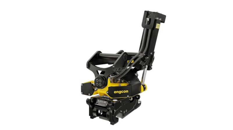 Engcon Debuts Updated EC204 Tiltrotator for Mini Excavators