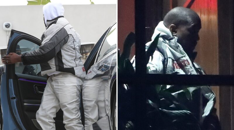 Kanye West Jets Back to L.A., Crashes at A$AP Rocky’s House Amid Trial