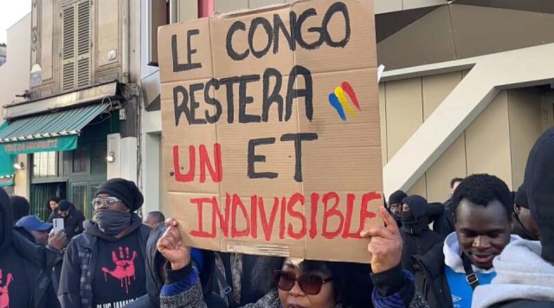 Paris protest calls for action on DRC Violence