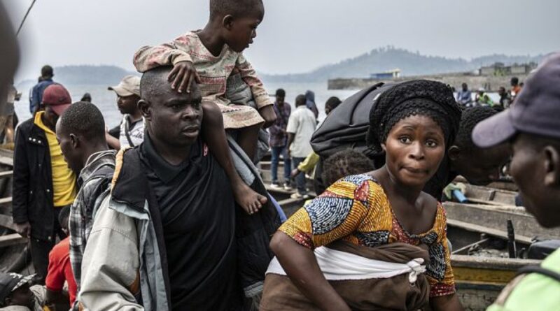 Displaced families in Eastern Congo struggle for shelter