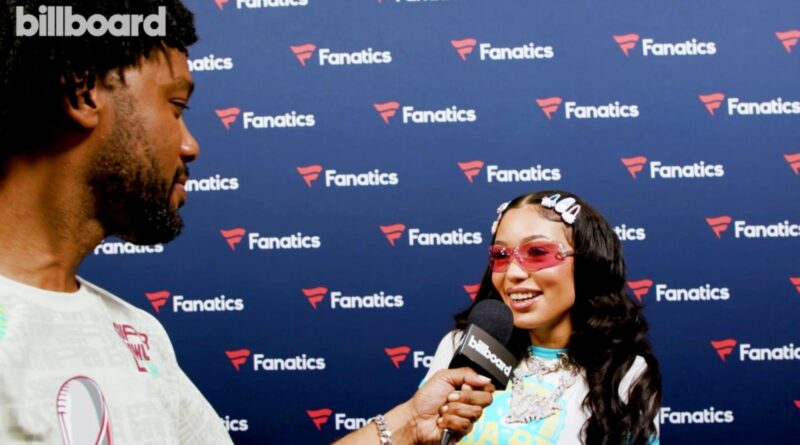 Coi Leray Teases Her New EP & Shares Her Excitement For SZA At the Halftime Show | 2025 Fanatics Super Bowl Party