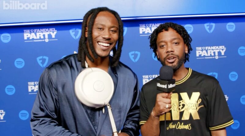 Brandon Marshall On Kendrick Lamar Halftime Show & How It’s A Huge Moment For Hip-Hop | Fan Duel Super Bowl Party Powered by Spotify