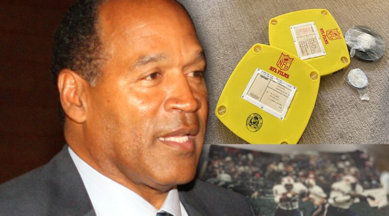 O.J. Simpson’s Estate Proposes Auction Date, Lists Potential Sale Items