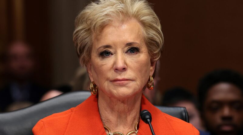 At confirmation hearing, Linda McMahon refuses to say Black history courses will be allowed